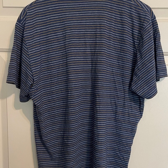 Patagonia Striped Polo Shirt - Medium - Picture 4 of 5